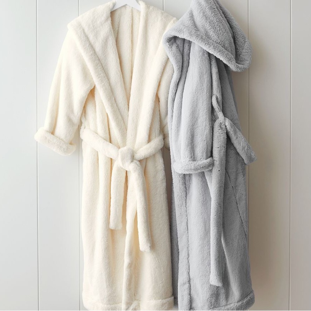 ❄️ Pottery Barn Fireside Plush Robe High Quality Winter Robe Fuzzy Robe ❄️